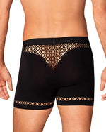Boxeri erotici Obsessive M102 cu decupaje negri S/M/L