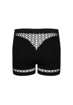 Boxeri erotici Obsessive M102 cu decupaje negri S/M/L