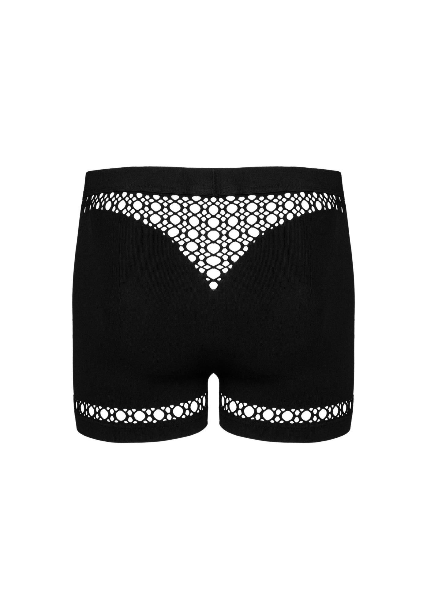 Boxeri erotici Obsessive M102 cu decupaje negri S/M/L
