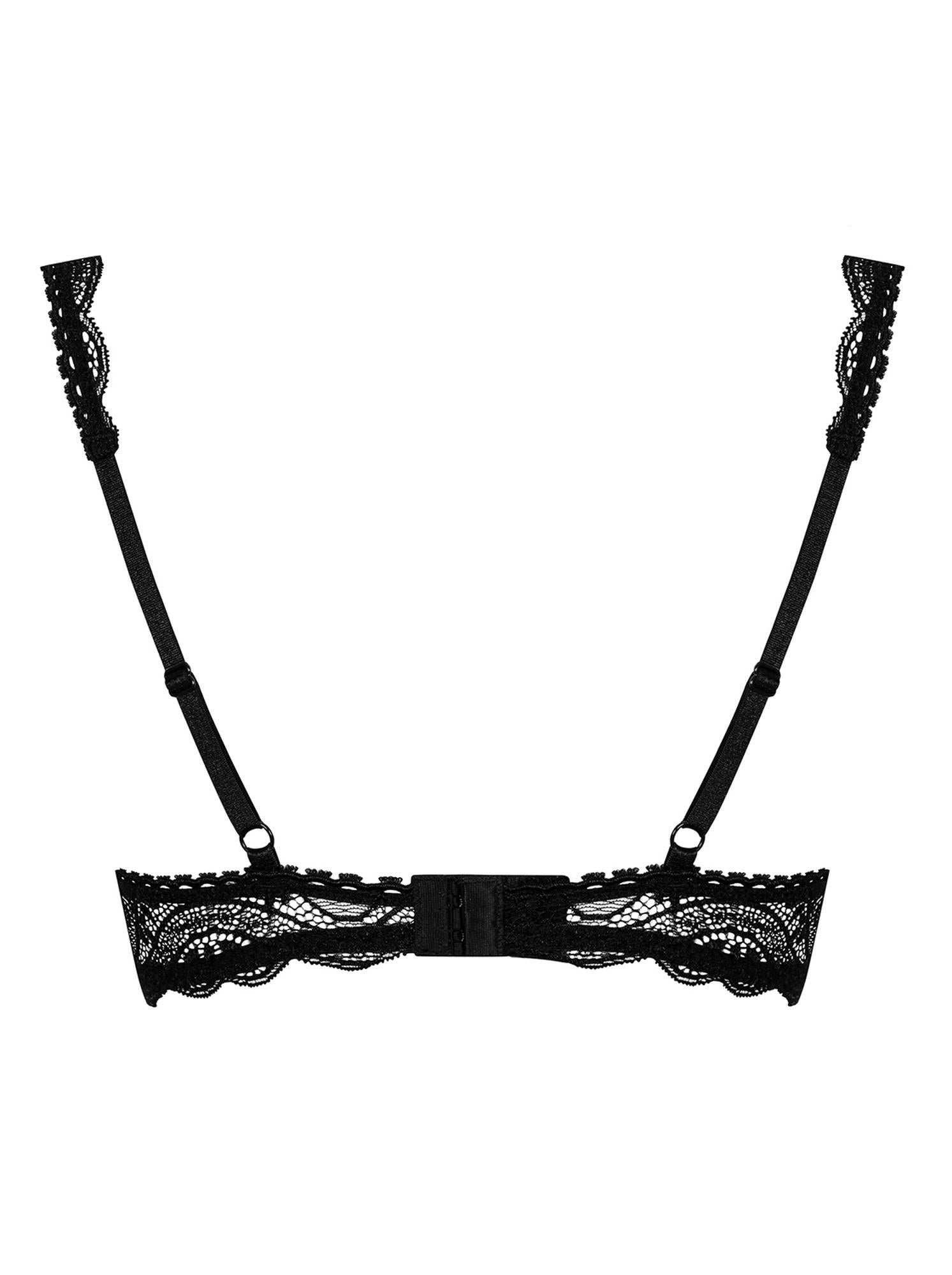 Sutien push-up Miamor Obsessive cu imprimeu floral L/XL