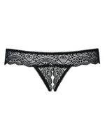 Miamor Obsessive tanga cu dantelă deschisă S/M
