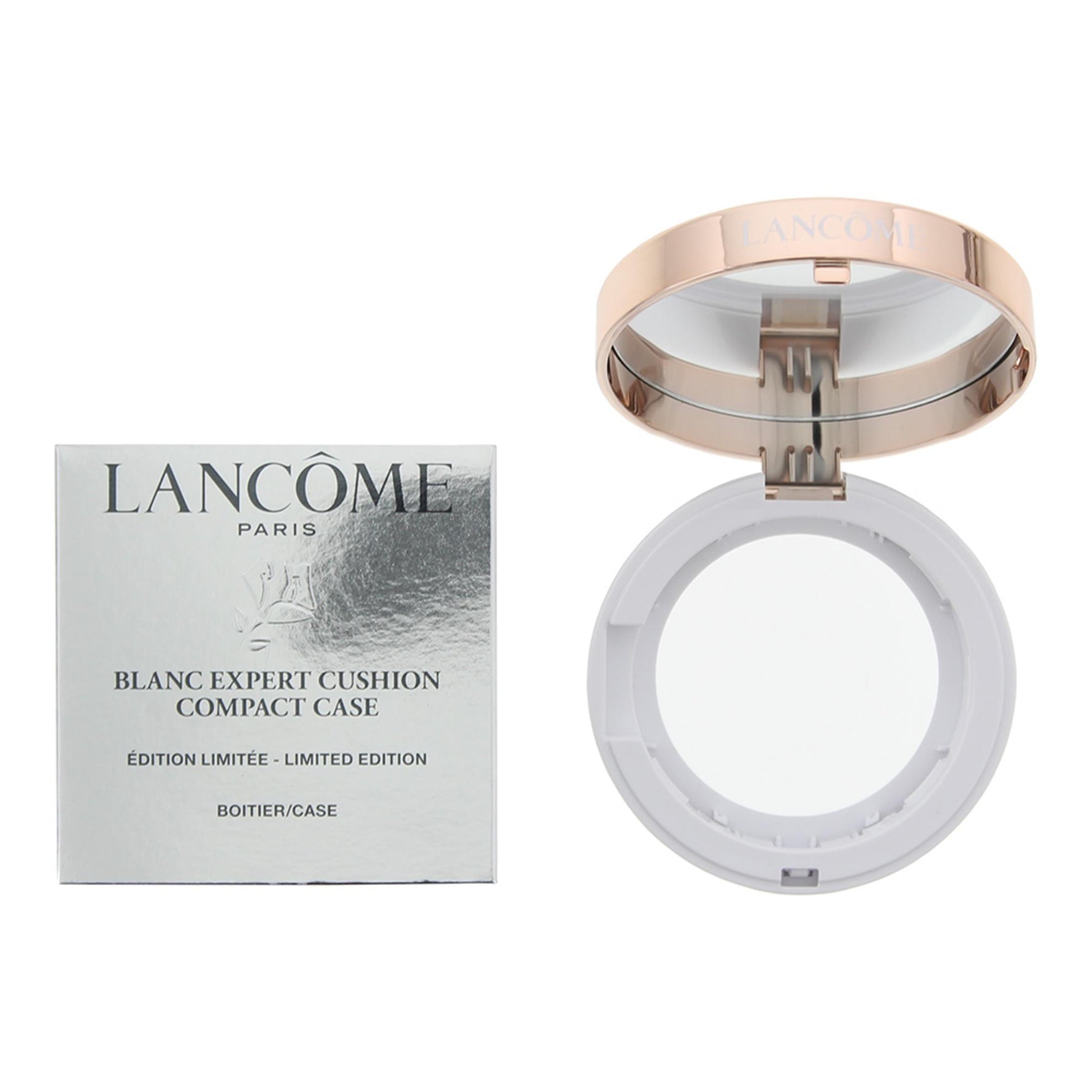 Lancome, Blanc Expert Cushion, Carcasă compactă de plastic gol pentru machiaj