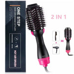 Perie Electrica de Par Fixa, Flippy, pentru Volum, Ceramica, 3 Setari de Temperatura, 1000W, pentru Toate Tipurile de