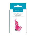 Vibrator cu deget mini iepuraș Me You Us, roz, 9 cm