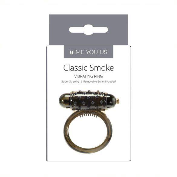 Inel vibrant pentru penis Me You Us Classic Smoke