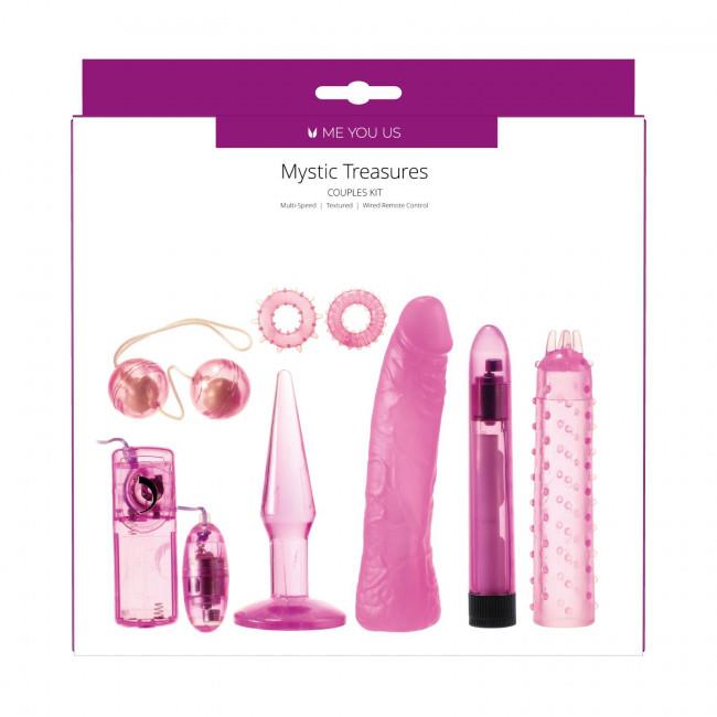 Set pentru cupluri Mystic Treasures cu vibrații