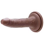 Dildo realist din silicon caramel Me You Us de 18 cm