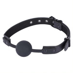 Me You Us - Blăncuță cu bilă din silicon negru, reglabilă, 40 mm