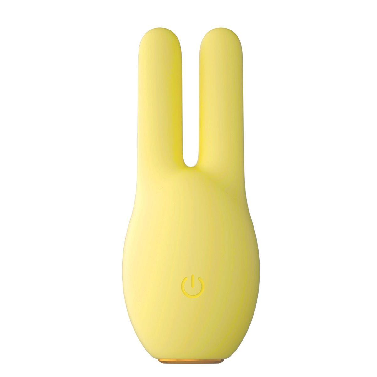 Vibrator Me You Us Wild Pleasure Ears Bunny, galben