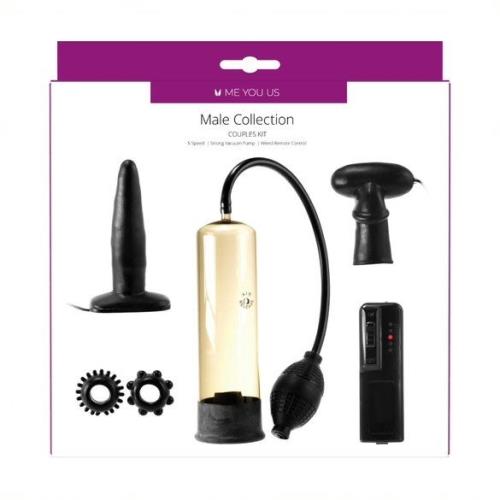 Set de perechi Me You Us Male Collection, negru