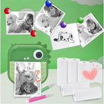 Set 5 Role de Hartie Termica Autocolanta, Flippy, pentru Mini Imprimanta Foto Portabila, Alb