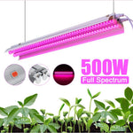Lampa dubla pentru cresterea plantelor Flippy, 50 cm, T5, tehnologie LED, nu afecteaza plantele, potrivit pentru