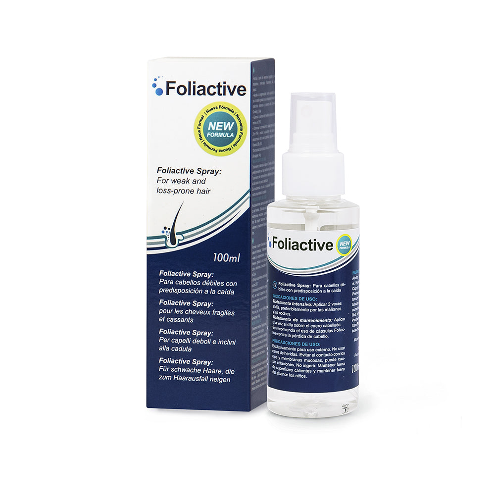 500 Cosmetics, Foliactive, Tratament cu spray pentru păr, Anticădere păr, 100 ml