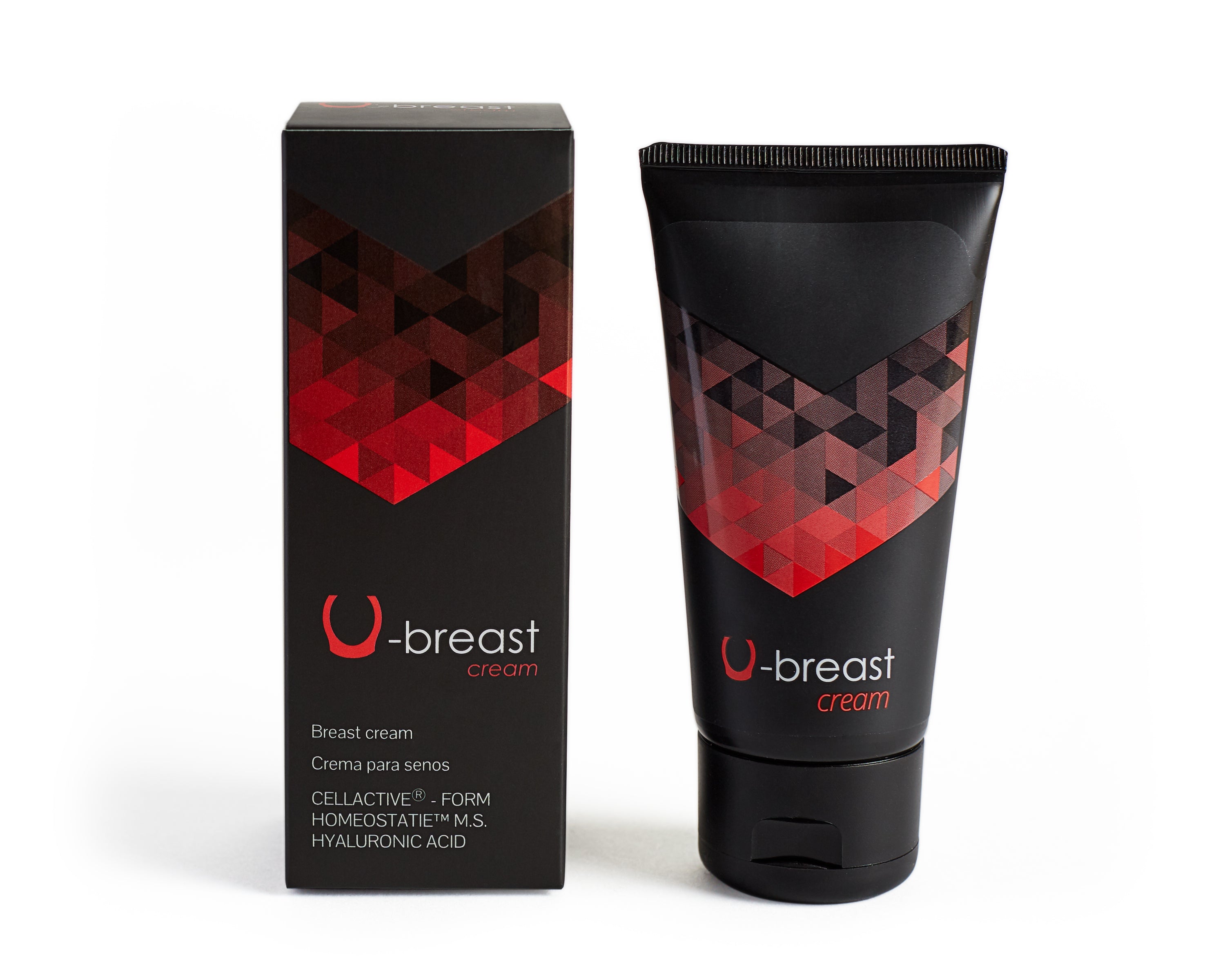500 Cosmetics, U-Breast, Natural Breast Enlargement & Firming, Cremă pentru tratament local, 65 ml