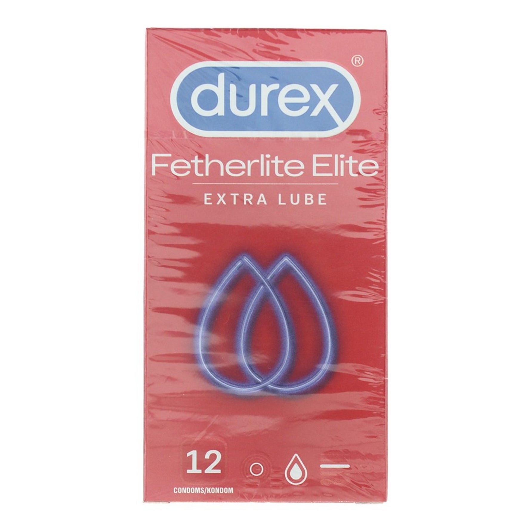Set, Durex, Fetherlite Thin, Thin Feel, Condomuri masculine, Regular Fit, Latex, 12 buc