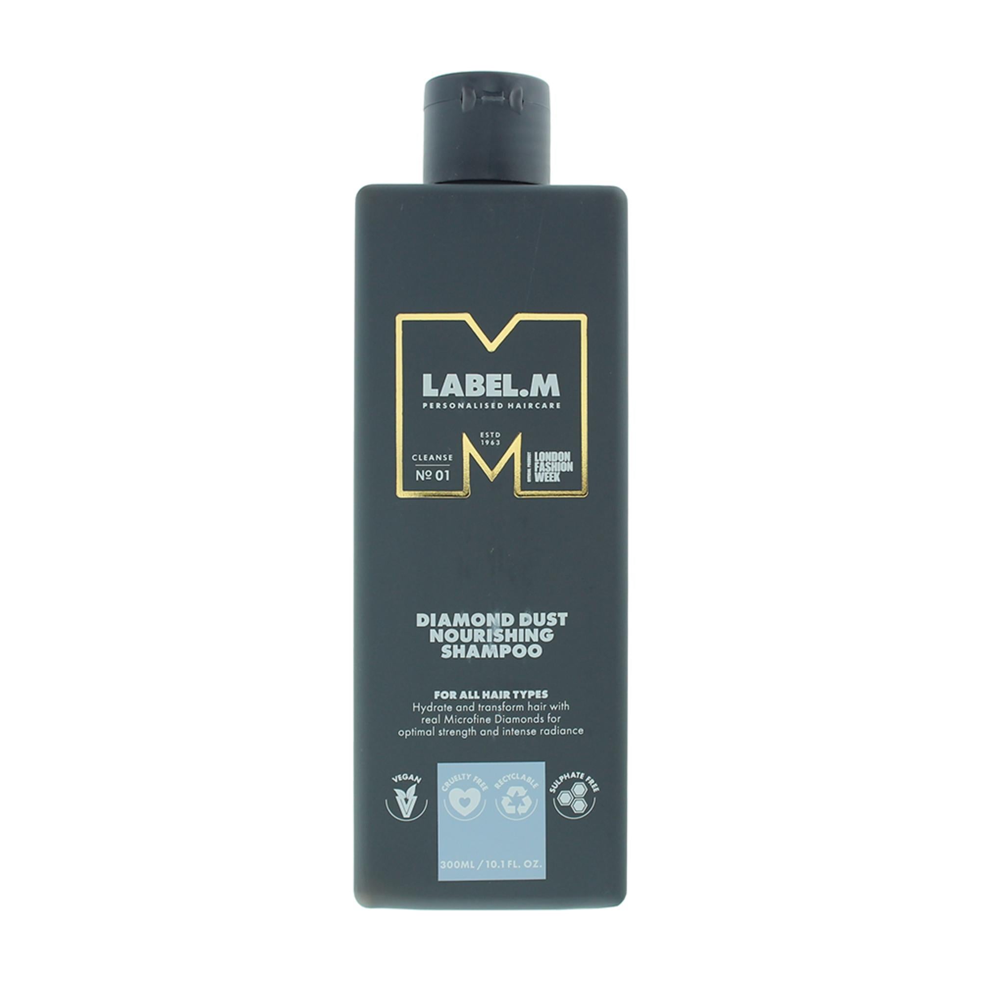 Label.M, Diamond Dust, Șampon pentru păr, Hrănitor, 300 ml