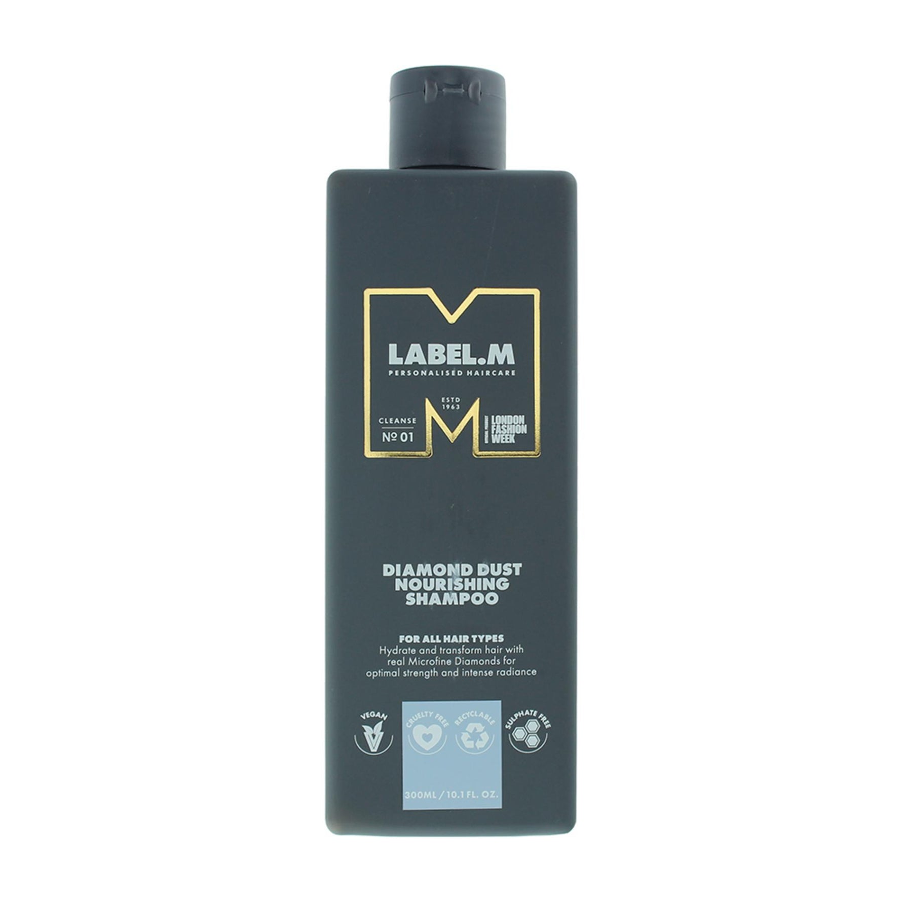 Label.M, Diamond Dust, Șampon pentru păr, Hrănitor, 300 ml