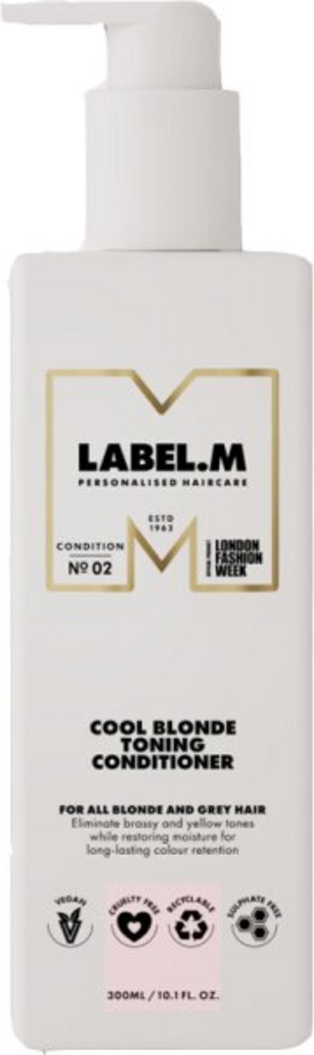 Label.M, Cool Blonde, Balsam pentru culoarea părului, 300 ml