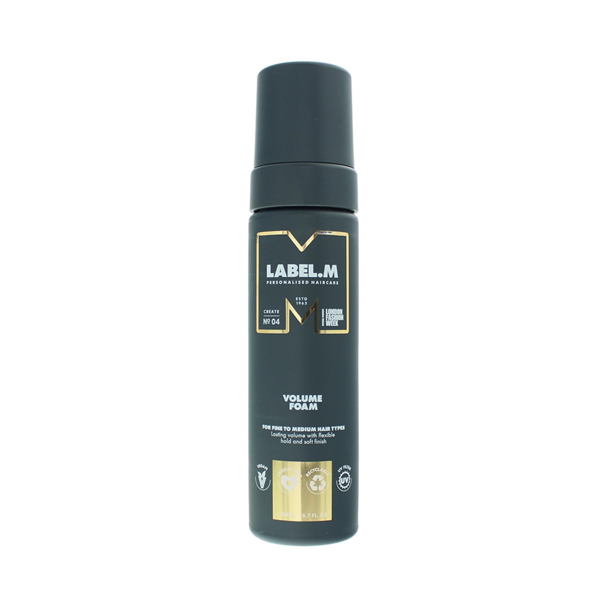 Label.M, Volume, Spumă de coafat, Volum și condiție, Fixare flexibilă, 200 ml