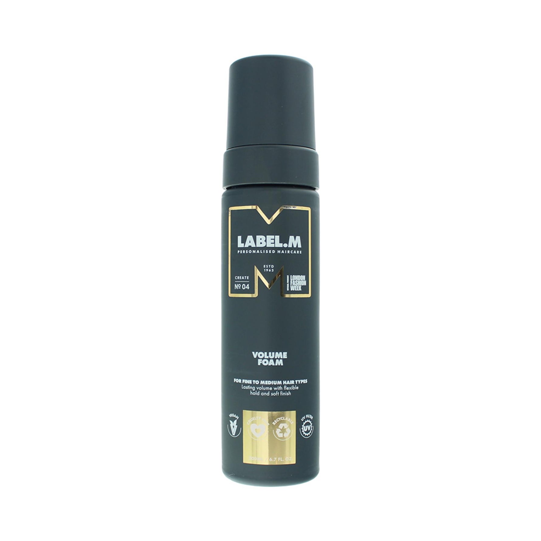 Label.M, Volume, Spumă de coafat, Volum și condiție, Fixare flexibilă, 200 ml