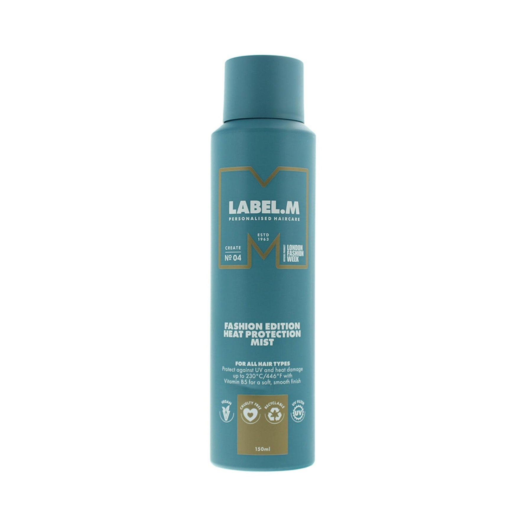 Label.M, Fashion Edition, Tratament cu spray pentru păr, Protecție termică, 150 ml