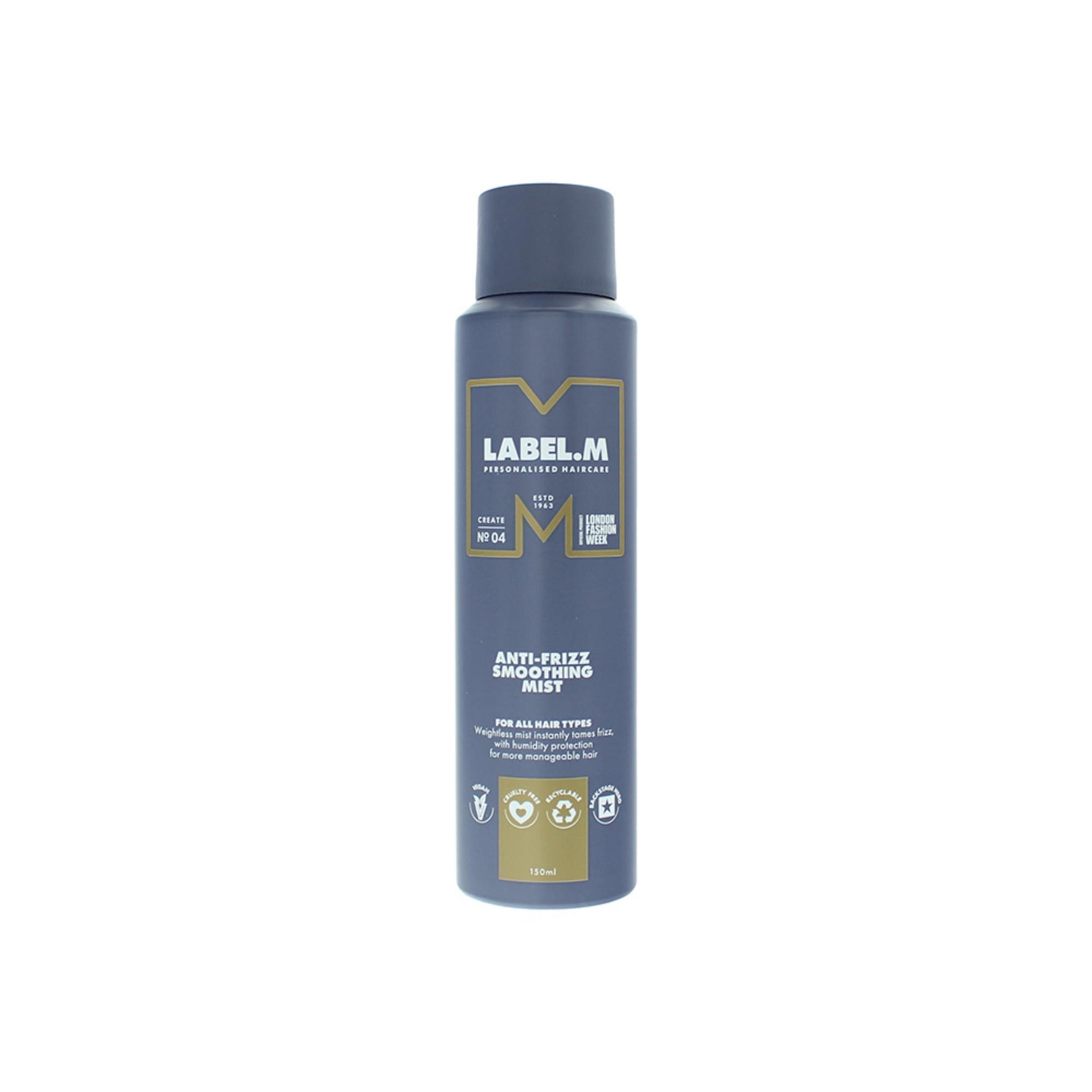 Label.M, Anti-Frizz, Tratament cu spray pentru păr, Netezire, 150 ml