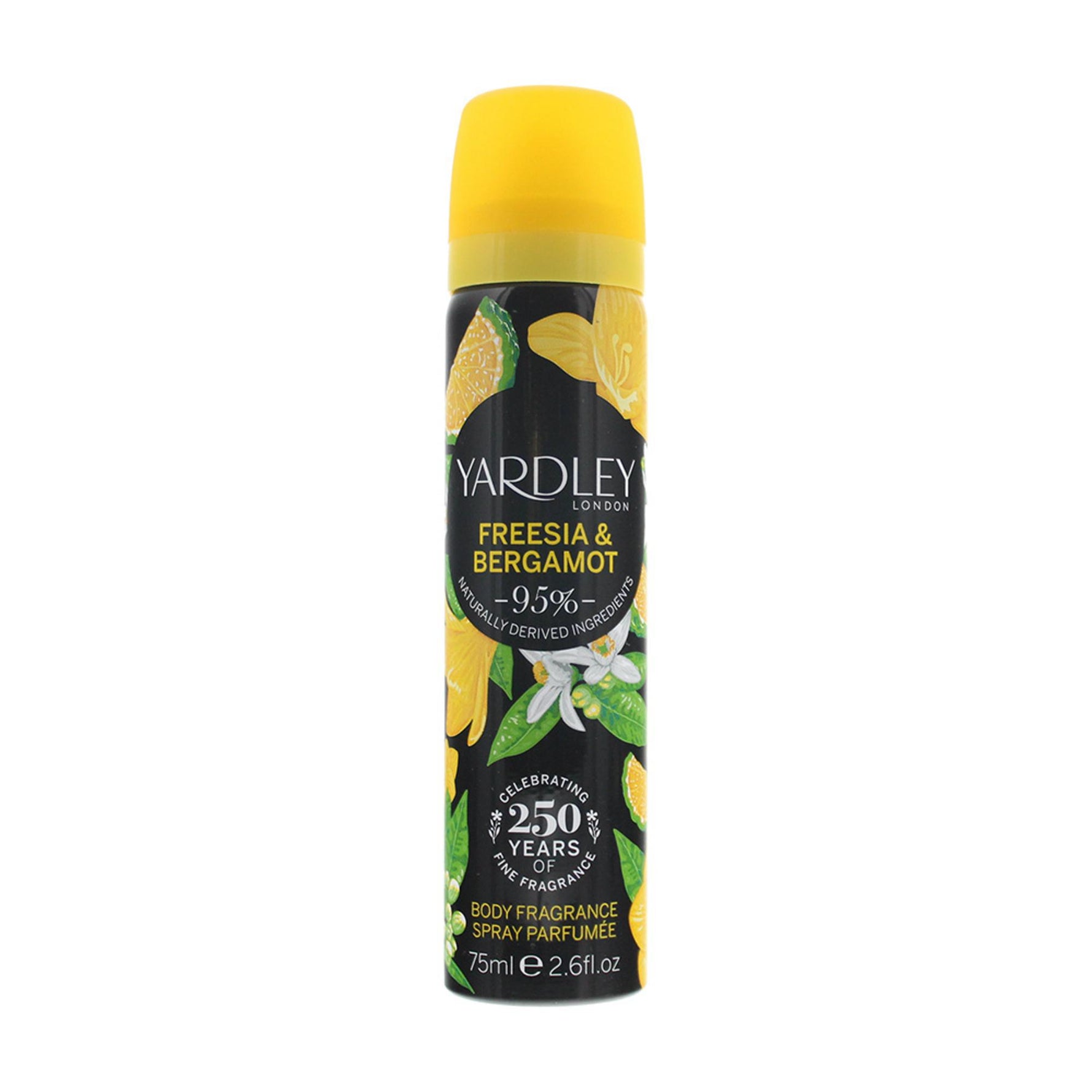 Yardley, Freesia and Bergamot, Spray parfumat, Pentru femei, 75 ml