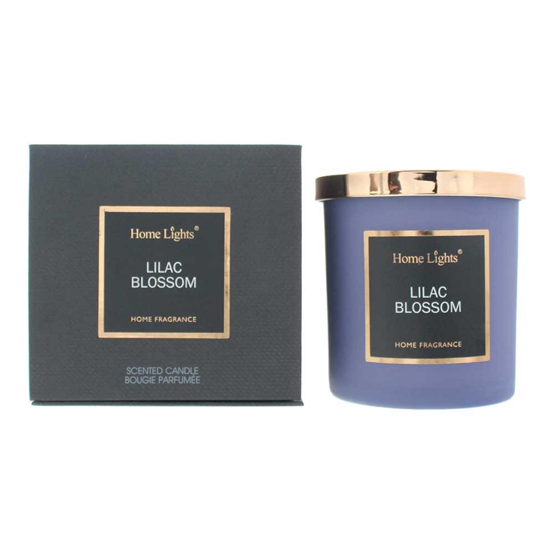 Home Lights, Lilac Blossom, Lumânare parfumată, 215 g