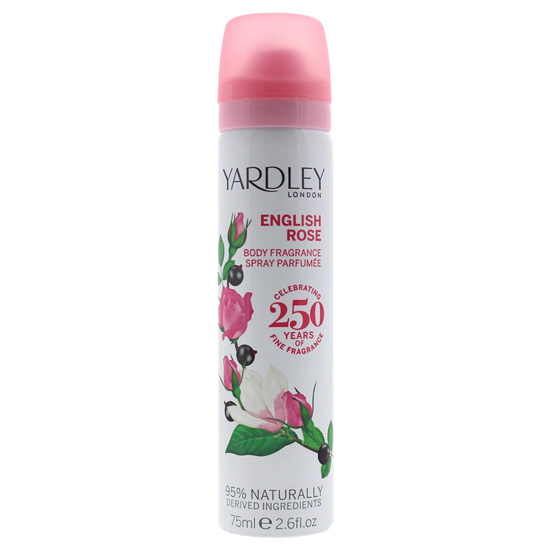 Yardley, English Rose, Spray parfumat, Pentru femei, 75 ml