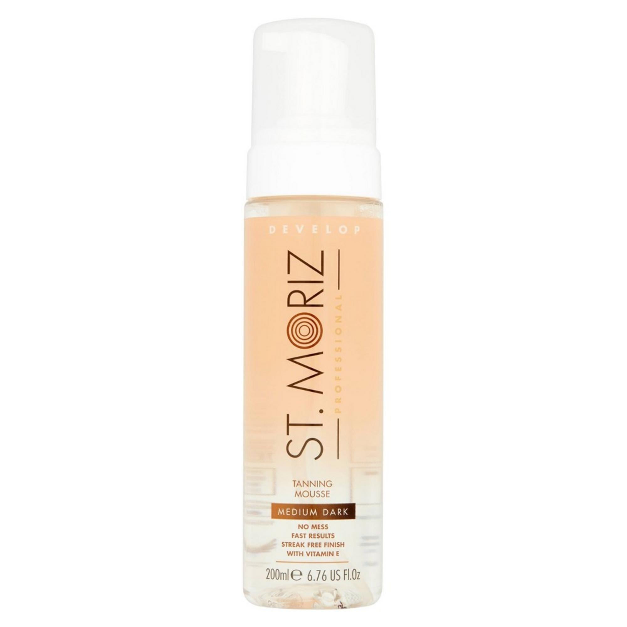 St. Moriz, Professional Clear, Spumă autobronzantă, Pentru față, 200 ml
