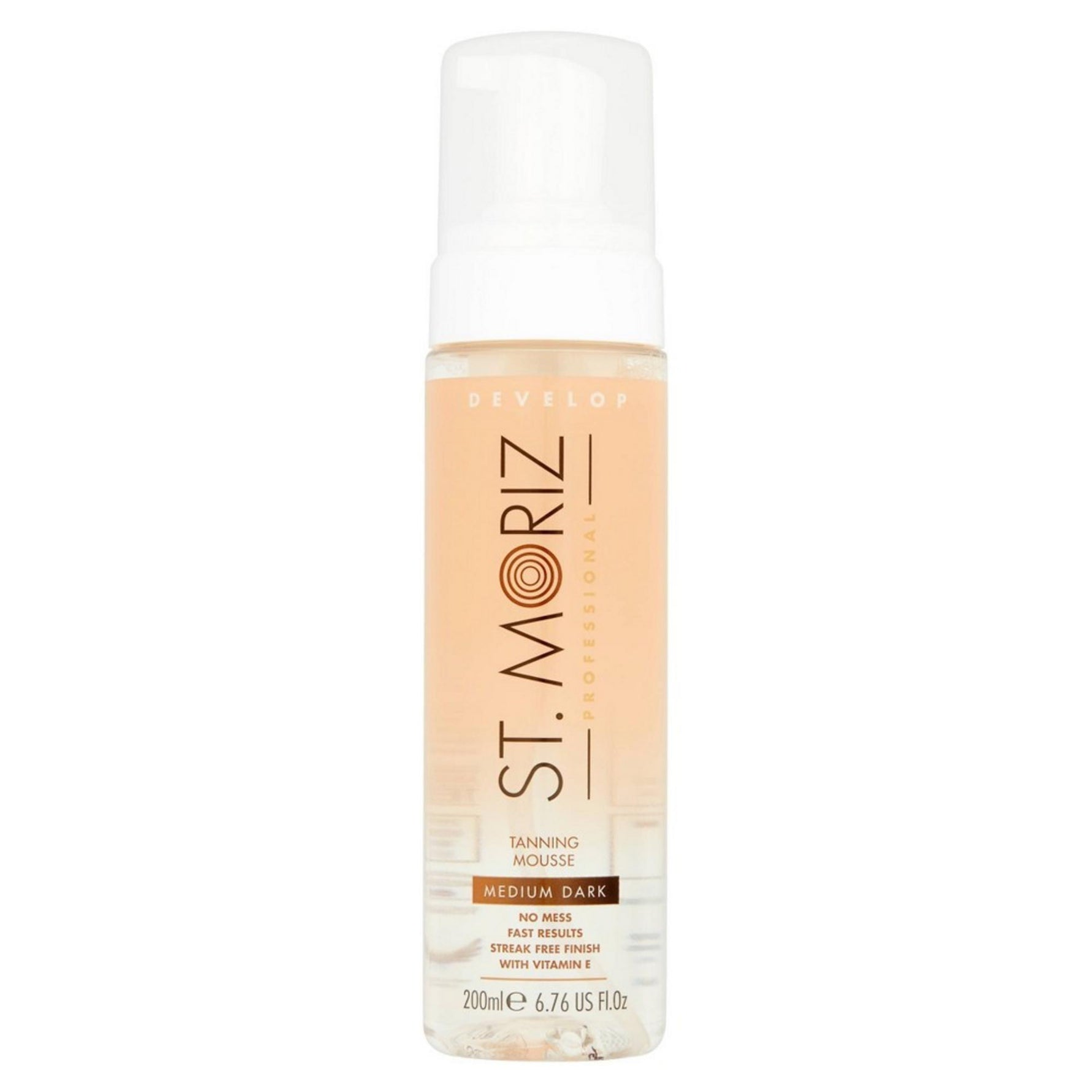 St. Moriz, Professional Clear, Spumă autobronzantă, Pentru față, 200 ml
