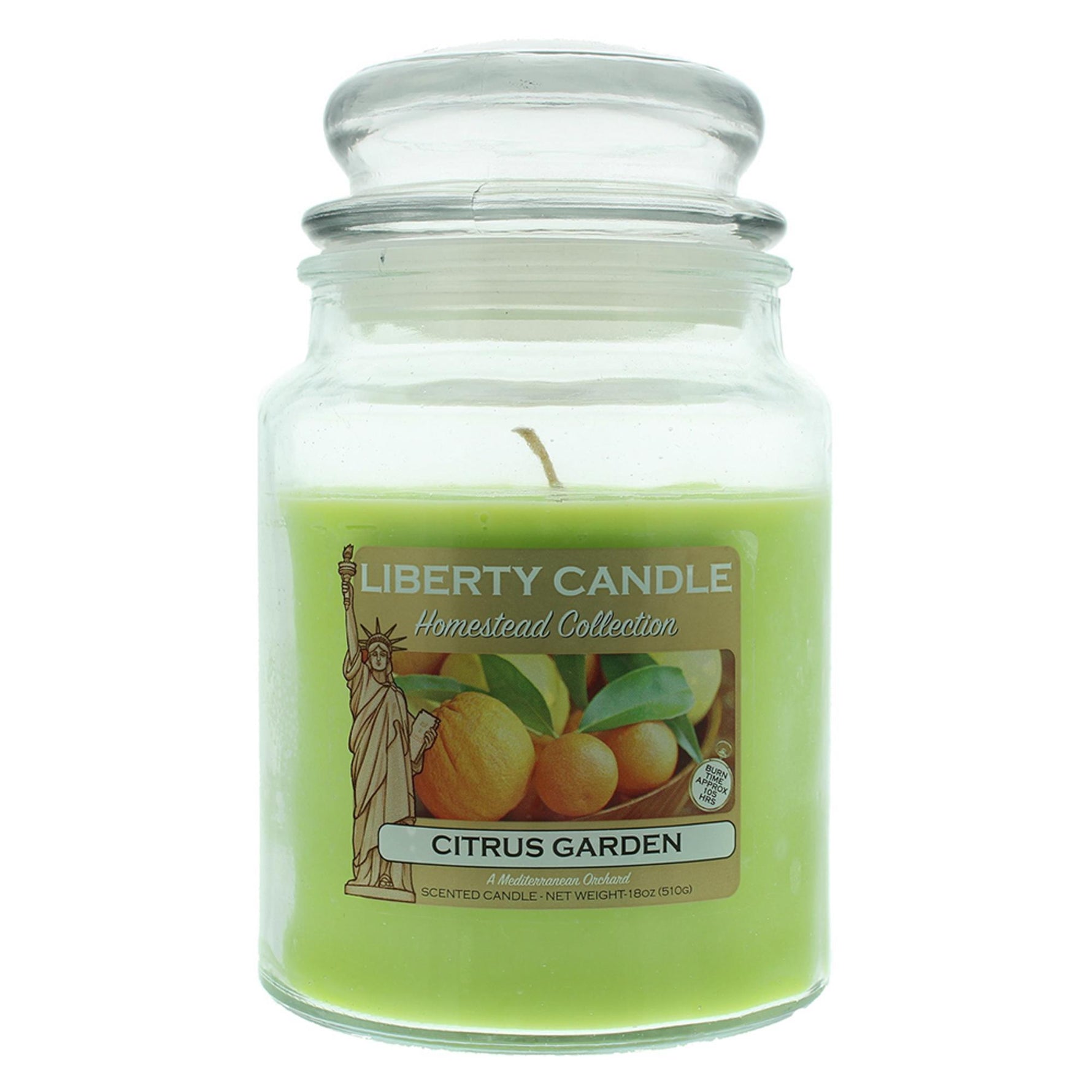 Liberty Candle, Homestead Collection Citrus Garden, Citrus Garden, Lumânare parfumată, 510 g