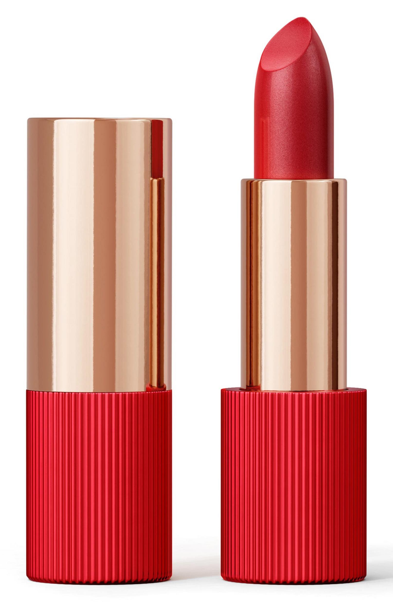 La Perla, Satin Lip Balm, Ruj cremos, 201, Buze mușcate, 3.5 g