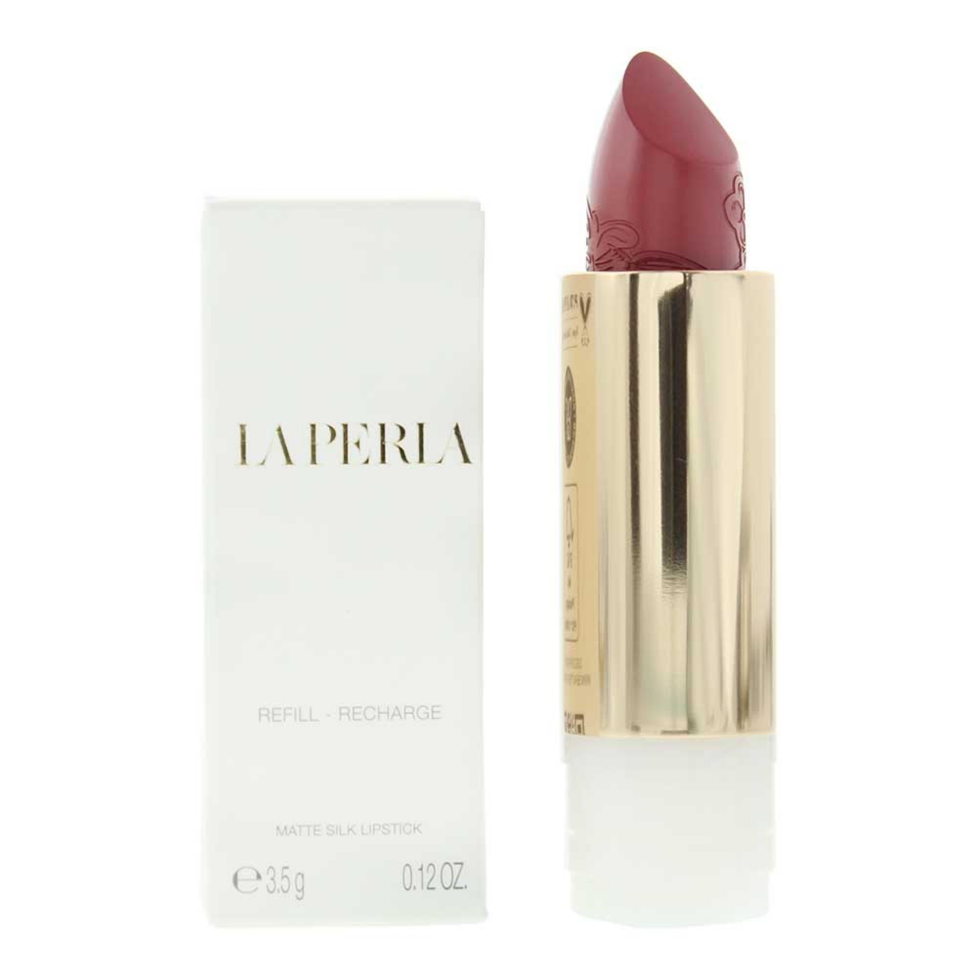 La Perla, Matte Silk, Mat, Ruj cremos, 109, Roșu de palisandru, Reumplere, 3.5 g