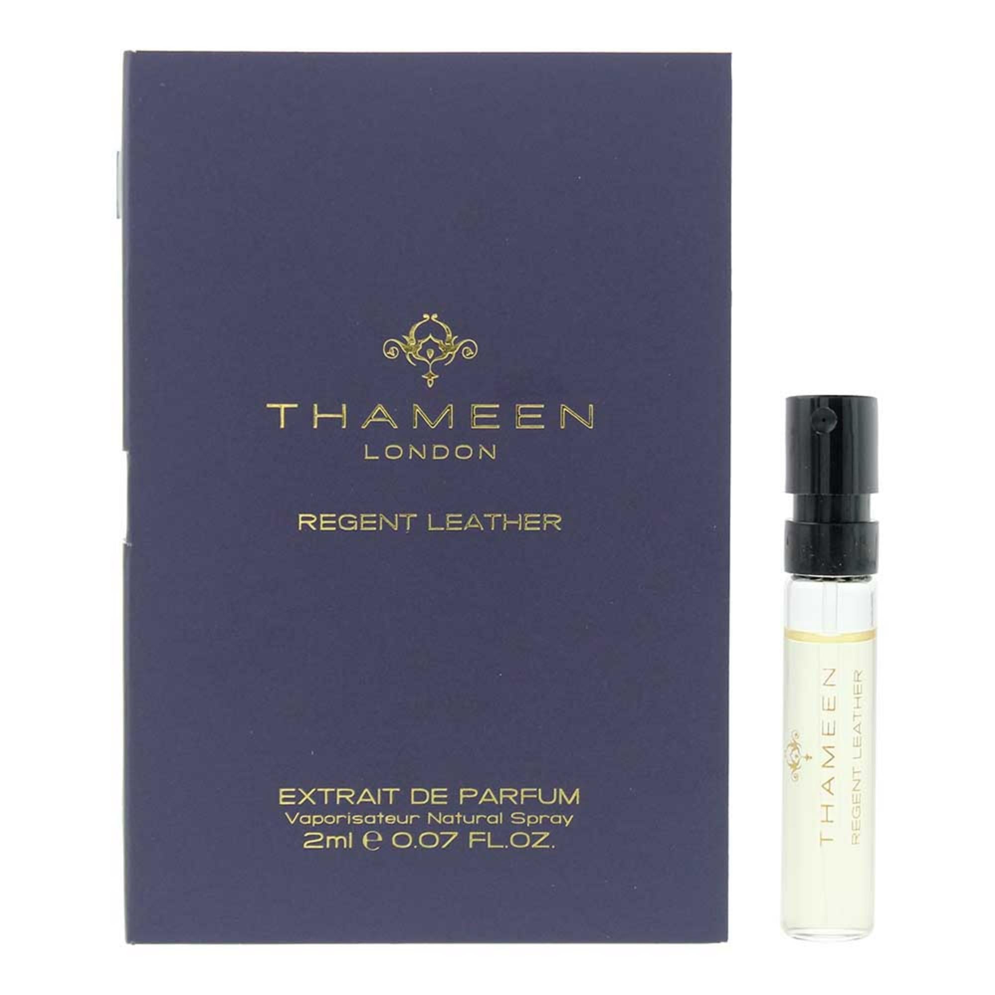 Thameen London, Regent Leather, Extract de parfum, Unisex, 2 ml Flacon