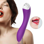Stimulator clitoridian USB din silicon violet Fairyland Licking