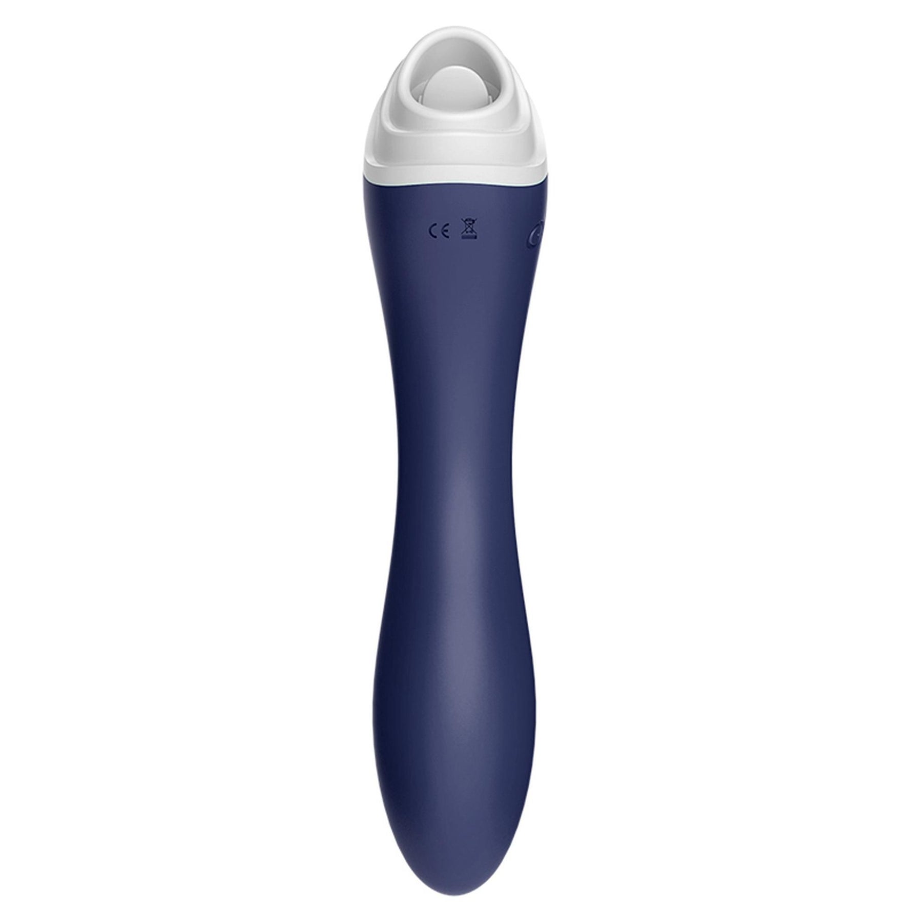 Stimulator clitoridian USB Fairyland Blue cu limbă mobilă