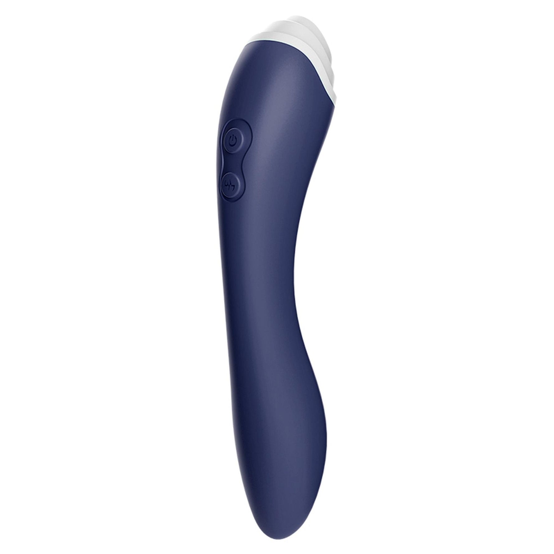 Stimulator clitoridian USB Fairyland Blue cu limbă mobilă