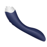 Stimulator clitoridian USB Fairyland Blue cu limbă mobilă