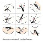 Vibrator Joyblade pentru punctul G, silicon, negru, USB, impermeabil