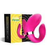 Stimulator Clitoridian din Silicon Roz Deschis Crescent USB Seria B Joy