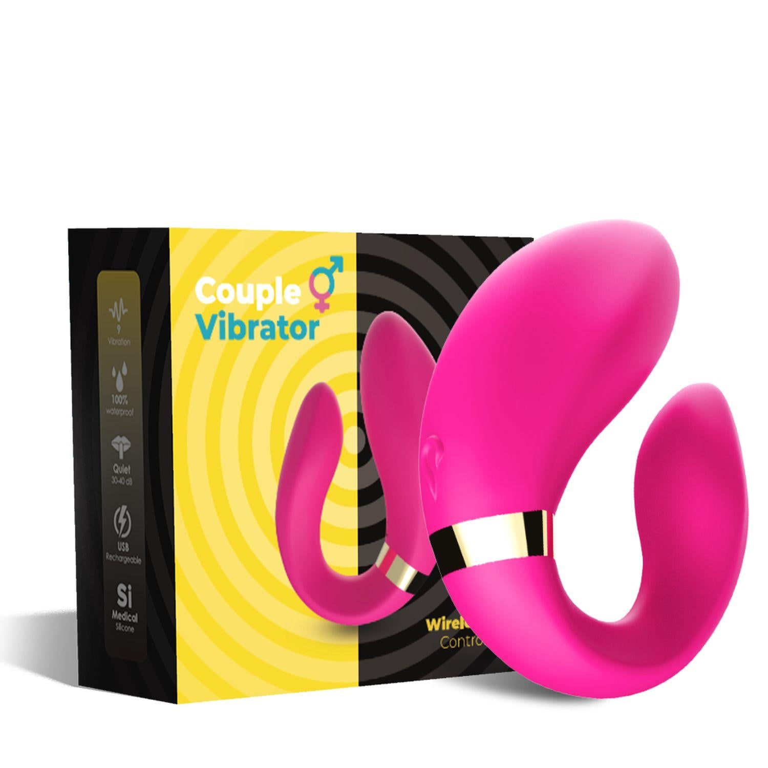 Stimulator Clitoridian din Silicon Roz Deschis Crescent USB Seria B Joy