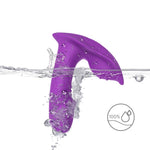 Vibrator discret pentru punctul G din silicon Joy Whistle, cu USB, violet
