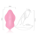 Vibrator Whistle Silicone pentru Punct G, Roz Deschis, USB, cu Telecomandă