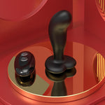 Vibrator anal Driller cu telecomandă Black B Series Joy