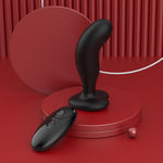Vibrator anal Driller cu telecomandă Black B Series Joy