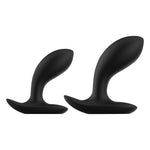 Dopuri anale de antrenament Dolly din silicon, negre, impermeabile Joy