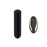 Mini vibrator Rock negru cu telecomandă seria B Joy USB impermeabil