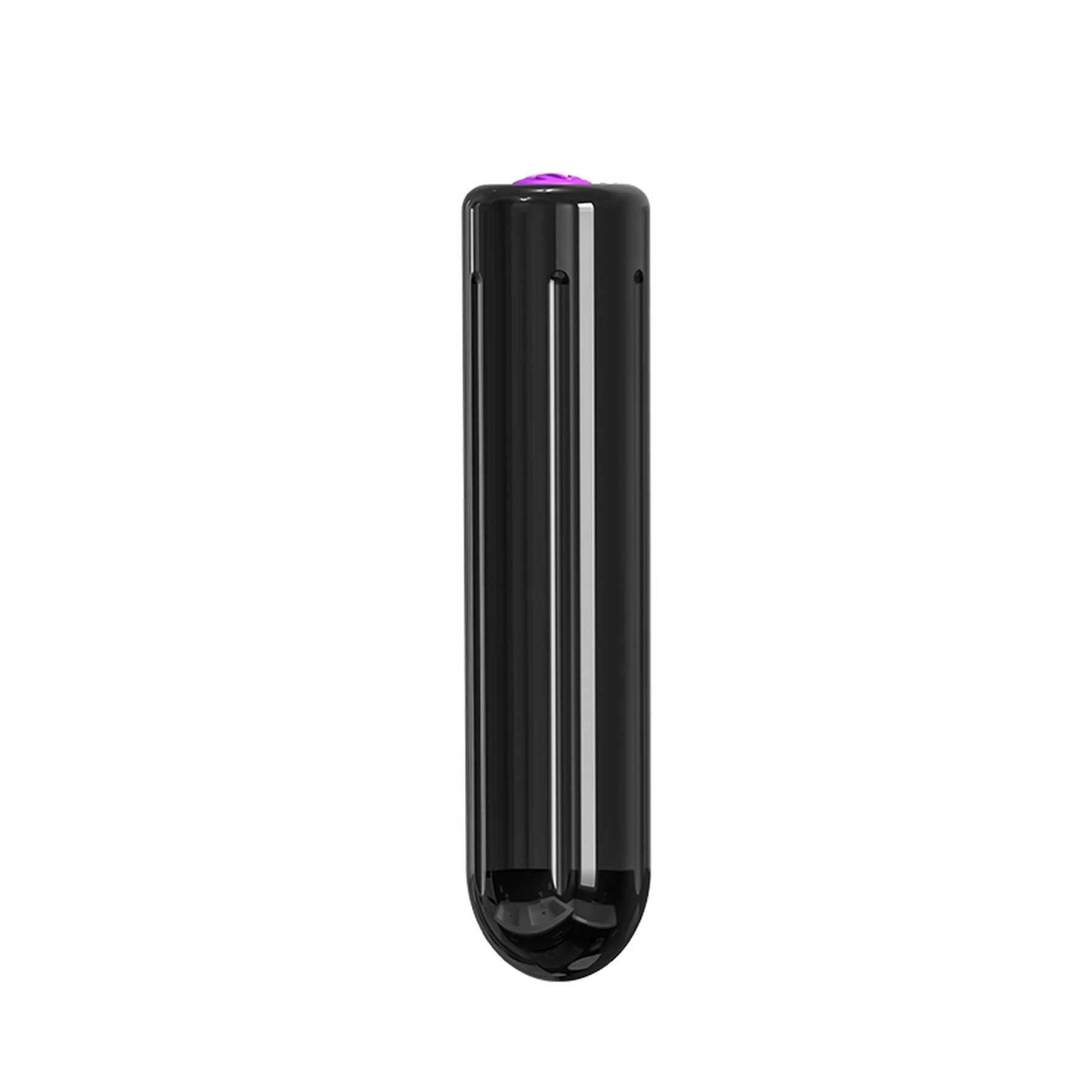 Mini vibrator Rock negru cu telecomandă seria B Joy USB impermeabil