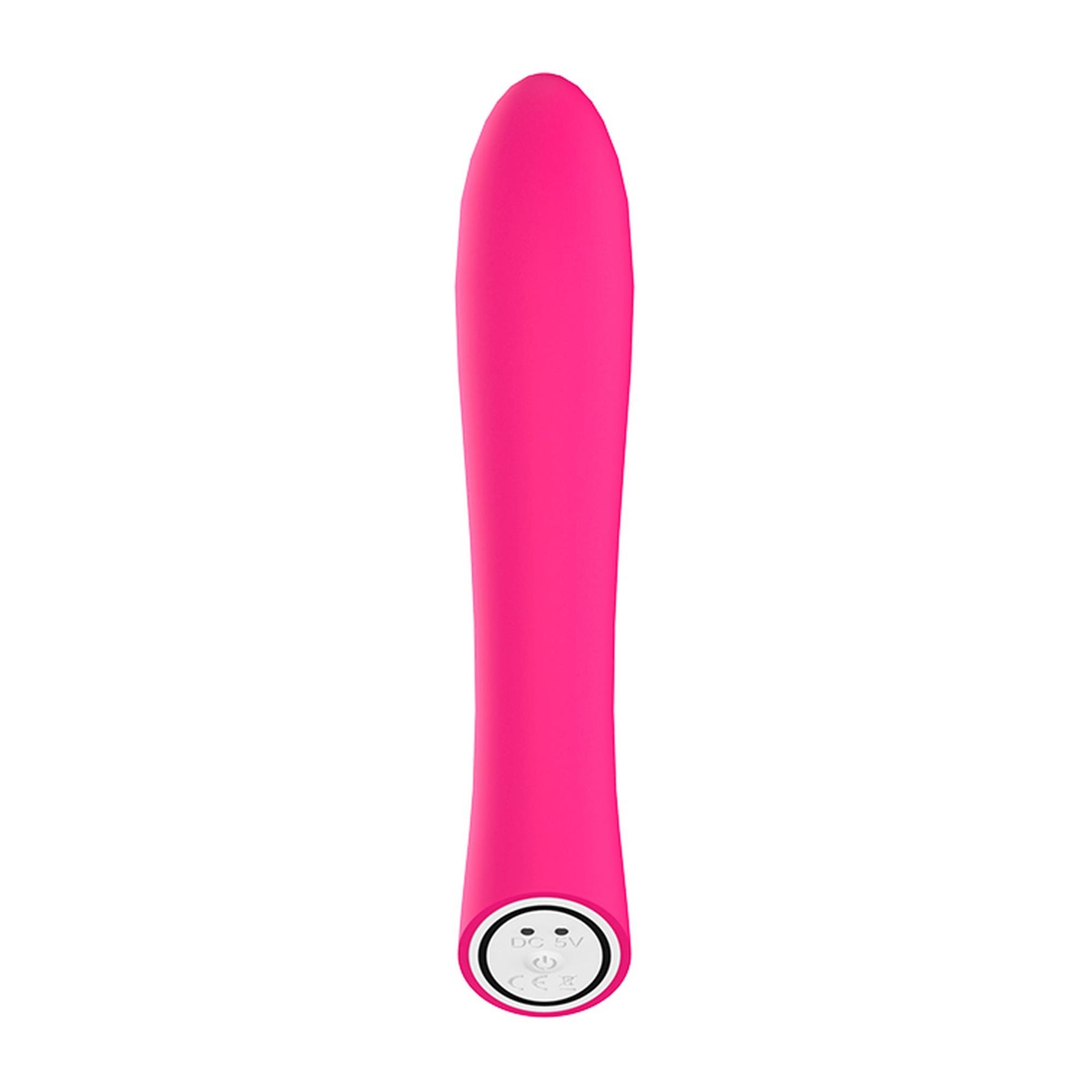 Vibrator Mistress pentru punctul G, silicon roz, USB, impermeabil